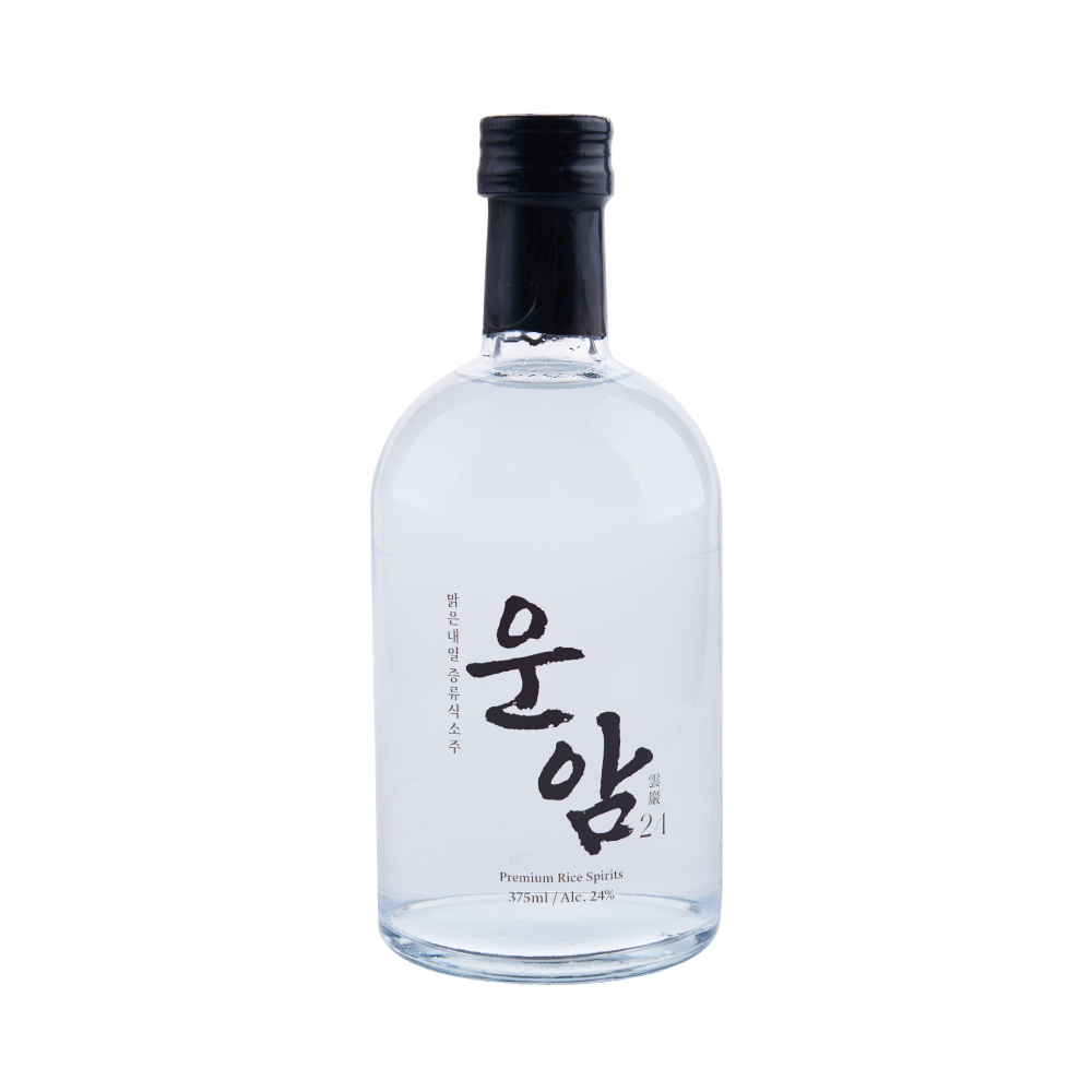 맑은내일 운암 증류식소주 24 (375ml - Alc 24%)